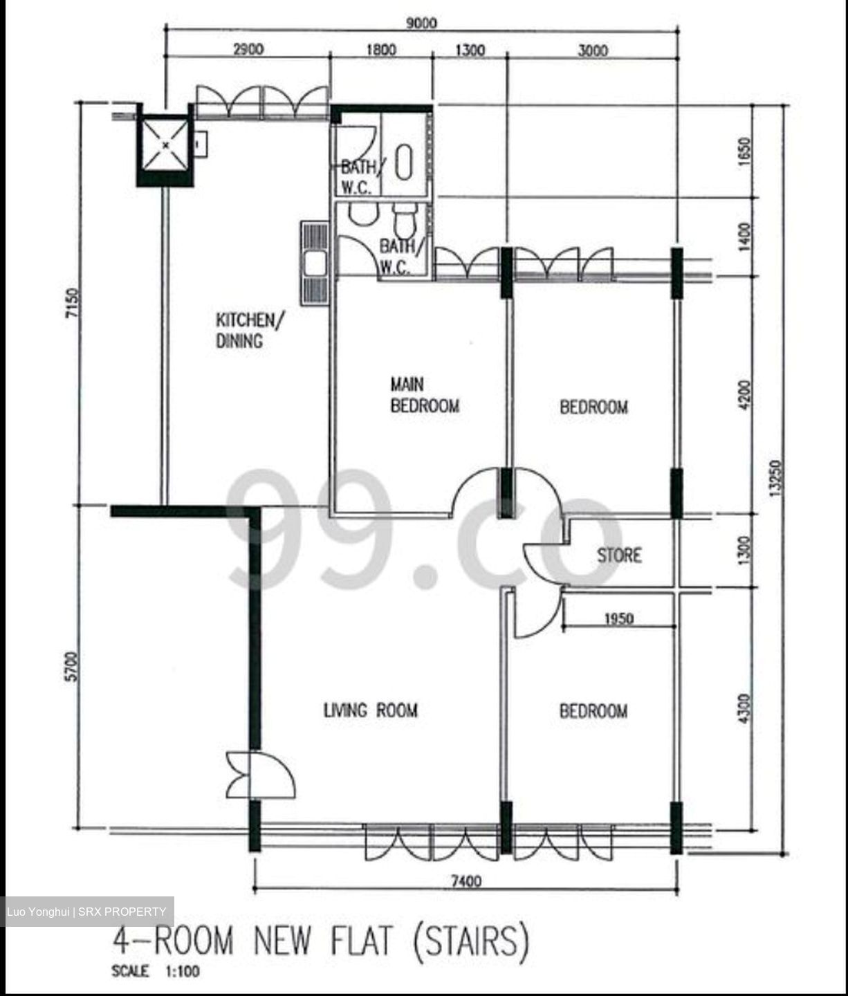 Blk 172 Woodlands Street 13 (Woodlands), HDB 4 Rooms #491792711